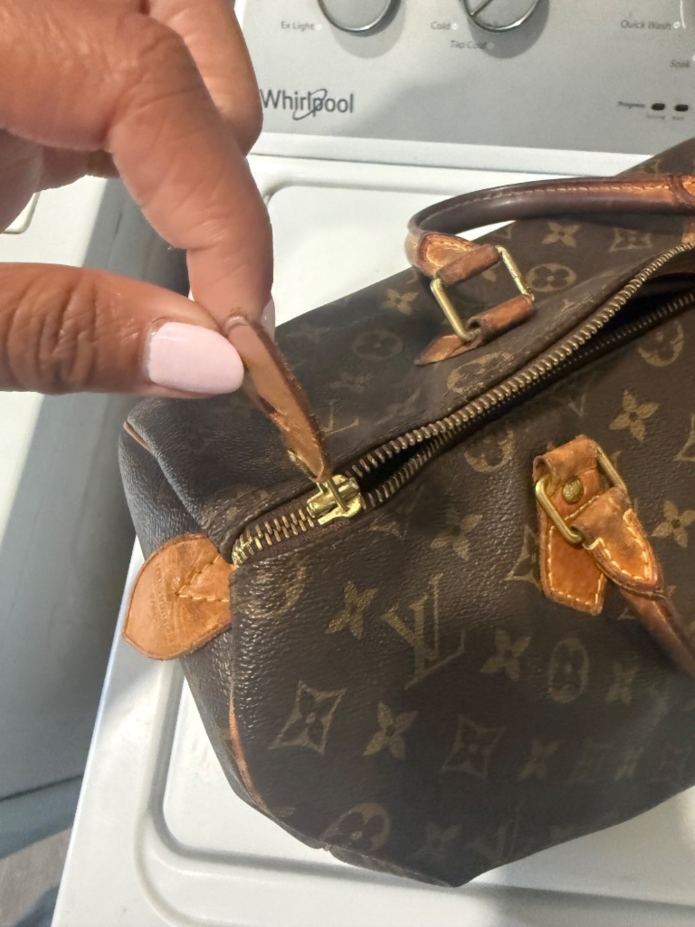 Louis Vuitton speedy 35 - Picture 8 of 12